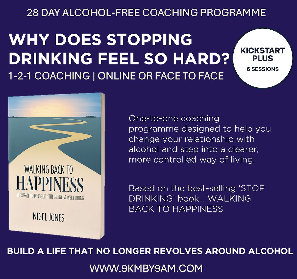 Alcohol-Free Coaching – Extended Programme (6 Sessions)