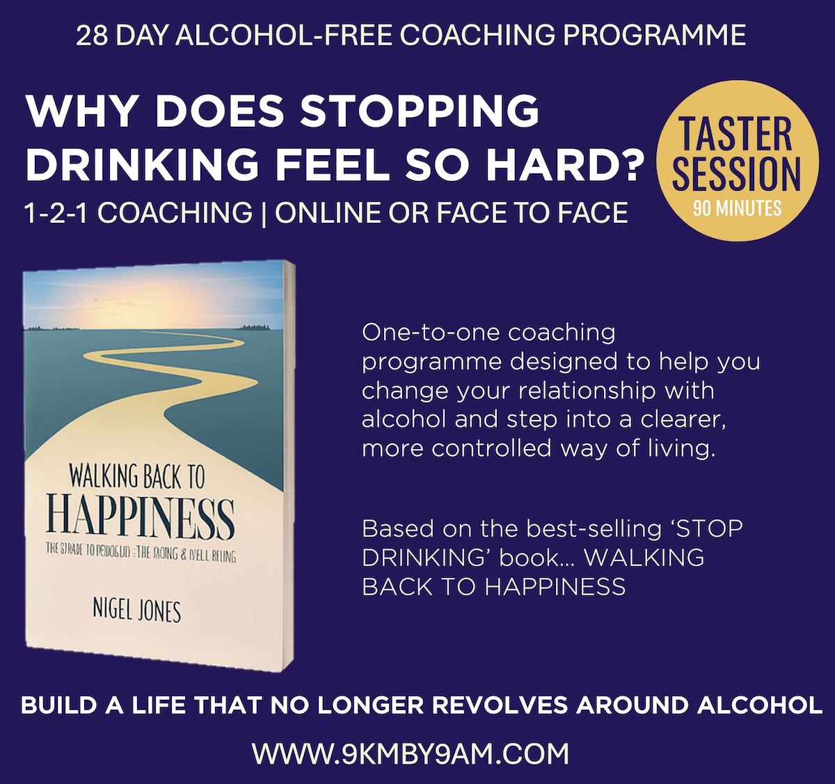 Alcohol-Free Coaching – 90-Minute Taster Session