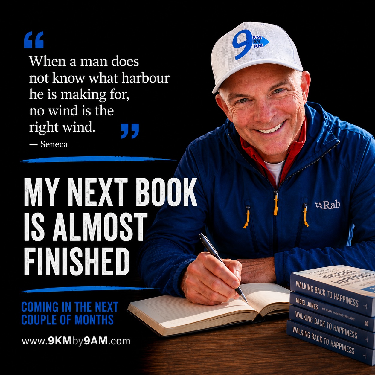 MY NEXT BOOK IS ALMOST FINISHED